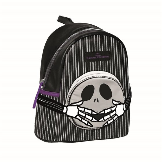 Mochila Casual Moda Polipiel Nightmare Before Christmas Cerdá 22.5 x 26.5 x 13.0 cm.