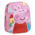 Mochila Infantil 3D Peppa Pig Cerdá 25.0 x 31.0 x 10.0 cm.