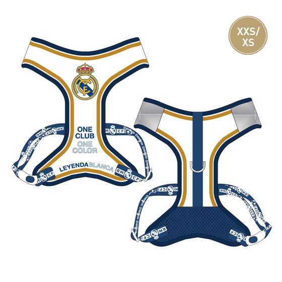 Arnés Para Perros xxs Real Madrid Cerdá T1xxs:xxs/xs