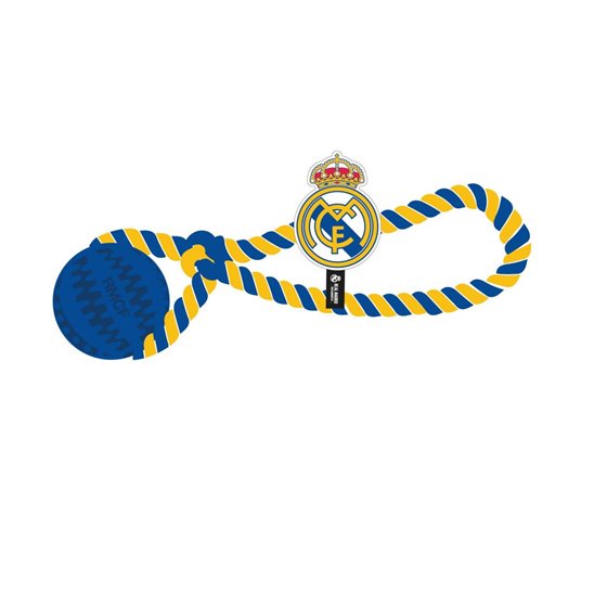 Juguete Para Perro Cuerda Real Madrid Cerdá 10.0 x 30.0 x 7.0 cm.