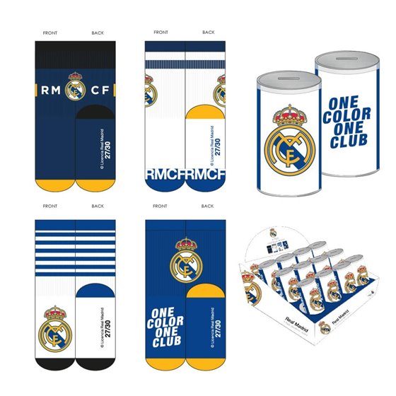 Pack Calcetines 4 Piezas Real Madrid Cerdá T.27/30-T.35/38: 4,4,4