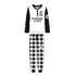 Pijama Largo Single Jersey Real Madrid Cerdá xs-xxl: 1,2,2,2,2,1
