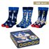 Pack Calcetines 3 Piezas Sonic Cerdá 35/41:T.U.(35-41)