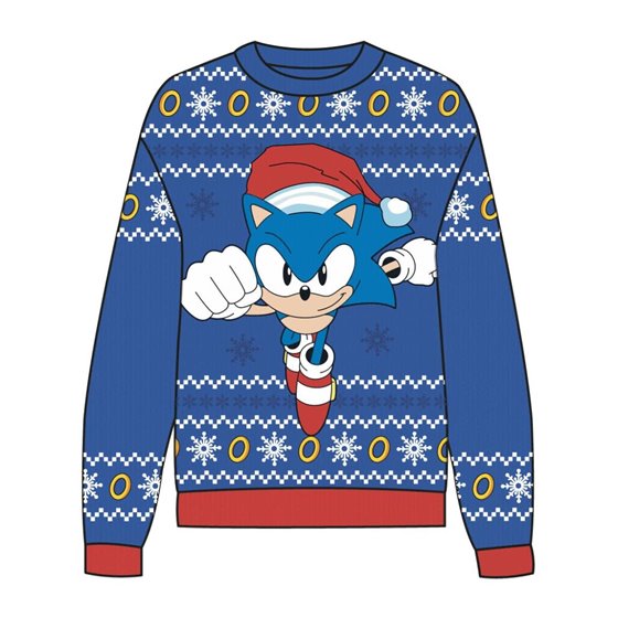 Jersey Punto Navideño Sonic Cerdá 6 Años-14 Años: 2,3,3,3,1