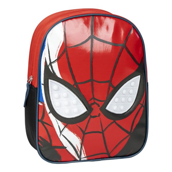 Mochila Infantil Personaje Aplicaciones Spiderman Cerdá 22.0 x 28.0 x 9.0 cm.