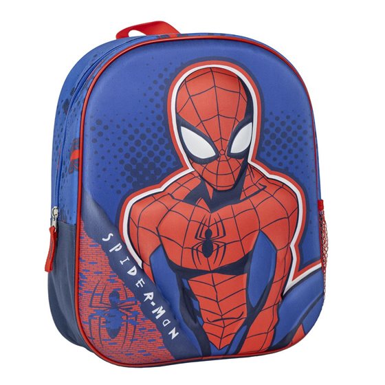 Mochila Infantil 3D Spiderman Cerdá 25.0 x 31.0 x 10.0 cm.