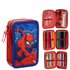 Plumier Con Accesorios Giotto Spiderman Cerdá 12.5 x 6.5 x 19.5 cm.