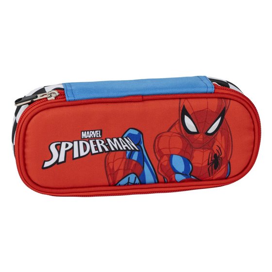 Estuche Portatodo Ovalado Spiderman Cerdá 8.5 x 5.0 x 22.5 cm.