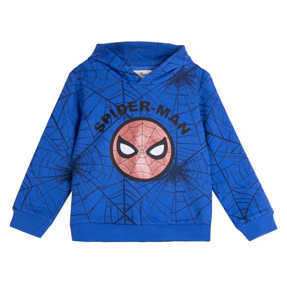 Sudadera Con Capucha Cotton Brushed Spiderman Cerdá 3 Años-8 Años: 2,3,3,3,1
