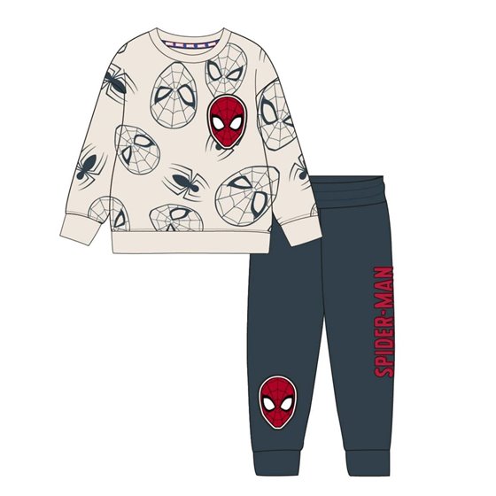 Chandal Cotton Brushed Spiderman Cerdá 3 Años-8 Años: 2,3,3,3,1