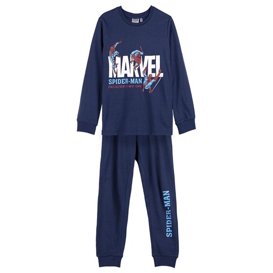 Pijama Largo Single Jersey Spiderman Cerdá 5 Años-12 Años: 2,3,3,2,2