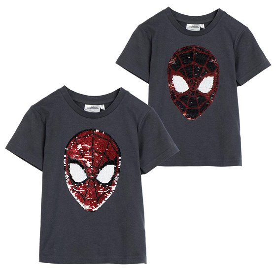 Camiseta Corta Single Jersey Spiderman Cerdá 3 Años-7 Años: 2,3,3,3,1