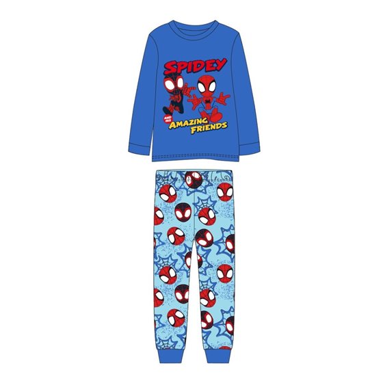Pijama Largo Single Jersey Spidey Cerdá 3 Años-6 Años: 4,4,3,1