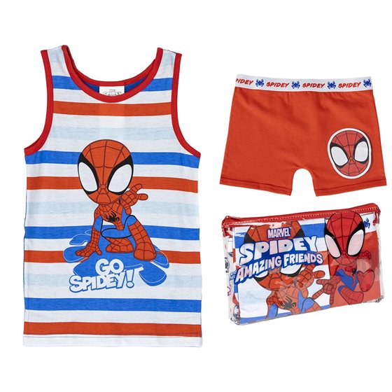 Pijama Tirantes Single Jersey Neceser Spidey Cerdá 2 Años-6 Años: 2,3,3,3,1