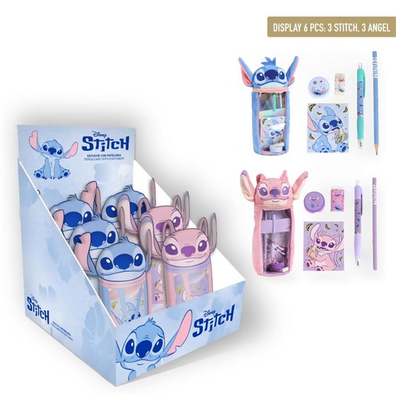 Estuche Portatodo Peluche Stitch Cerdá T.Unica: 4,2