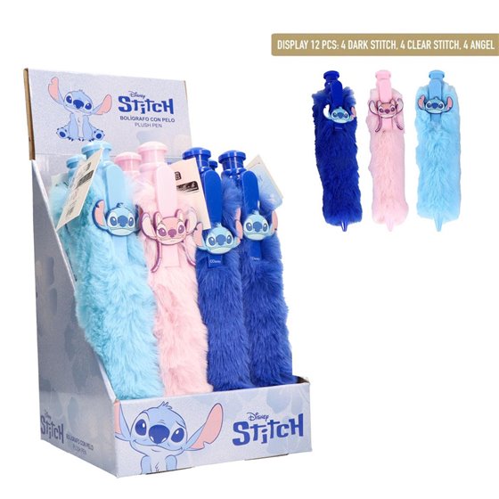 Bolígrafo Peluche Stitch Cerdá T.Unica: 4,4,4