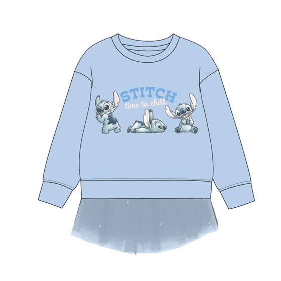 Sudadera French Terry Tul Stitch Cerdá 4 Años-10 Años: 1,2,4,2,1