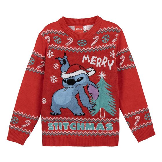 Jersey Punto Navideño Stitch Cerdá 6 Años-14 Años: 2,3,3,3,1