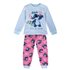 Pijama Largo Coral Fleece Aplicaciones Stitch Cerdá 6 Años-14 Años: 1,2,3,3,1