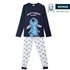 Pijama Largo Single Jersey Stitch Cerdá S-xxl: 2,3,3,2,2