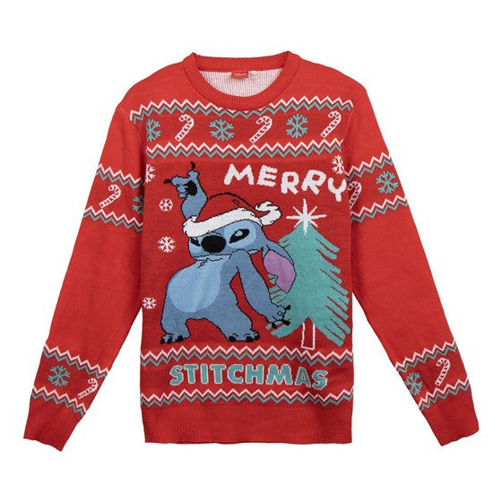 Jersey Punto Navideño Stitch Cerdá xs-xxl: 1,2,2,2,2,1