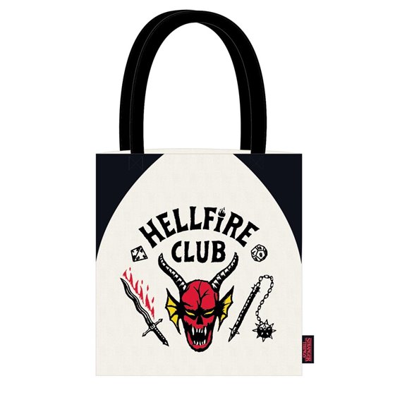 Bolsa Shopping Stranger Things Cerdá 36.0 x 39.0 x 0.4 cm.