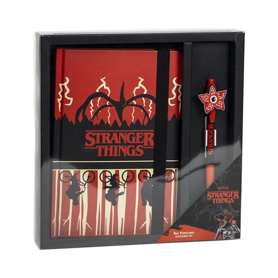 Set De Papelería Bolígrafo Stranger Things Cerdá 23.0 x 24.0 x 3.0 cm.