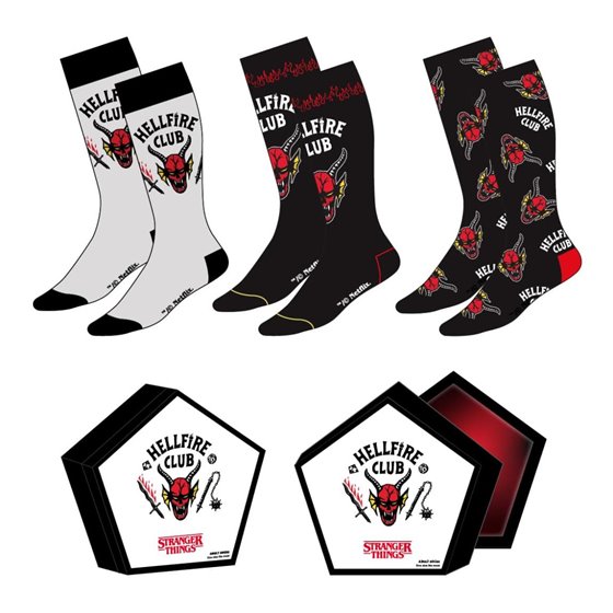 Pack Calcetines 3 Piezas Stranger Things Cerdá T3845:Tu 38/45
