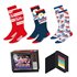 Pack Calcetines 3 Piezas Stranger Things Cerdá T3845:Tu 38/45