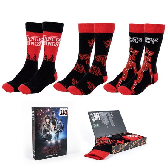 Pack Calcetines 3 Piezas Stranger Things Cerdá T3845:Tu 38/45