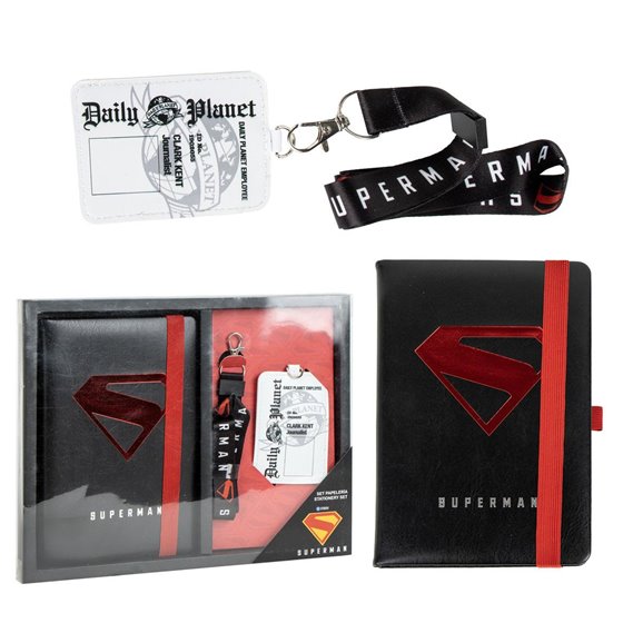 Set De Papelería Superman Cerdá  cm.