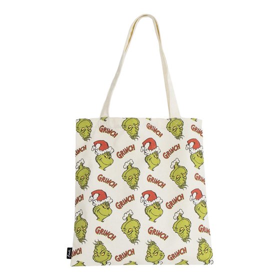 Bolsa Shopping The Grinch Cerdá 36.0 x 39.0 x 0.4 cm.