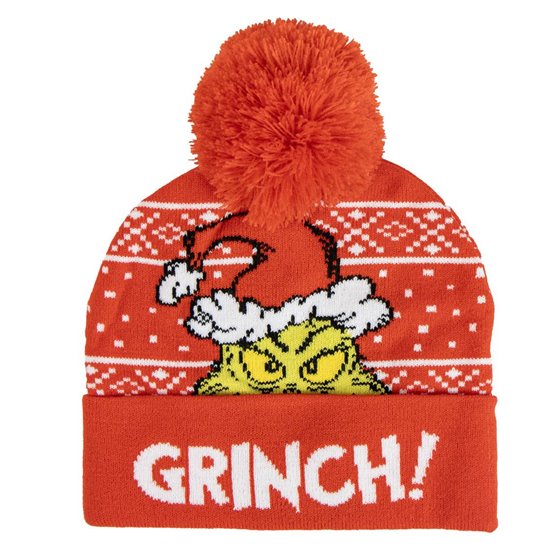 Gorro Punto Christmas The Grinch Cerdá 22.0 x 2.0 x 21.0 cm.