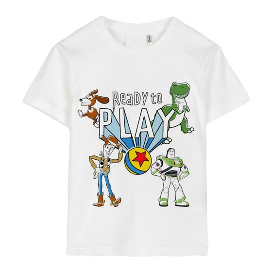 Camiseta Corta Single Jersey Toy Story Cerdá 3 Años-7 Años: 2,3,3,3,1