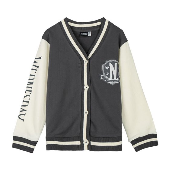 Chaqueta Cotton Brushed Baseball Wednesday Cerdá 8 Años-14 Años: 3,3,3,3