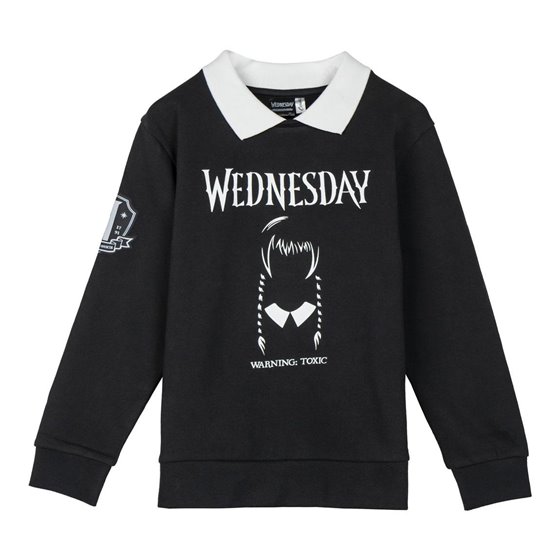 Sudadera Cotton Brushed Wednesday Cerdá 8 Años-14 Años: 3,3,3,3