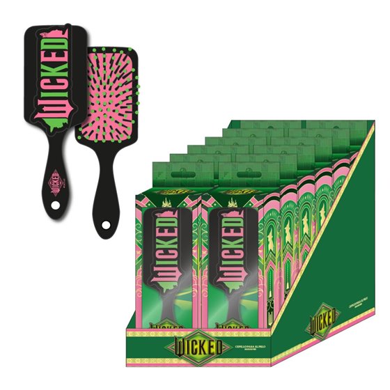 Cepillos Rectangular Wicked Cerdá 7.5 x 22.5 x 3.5 cm.