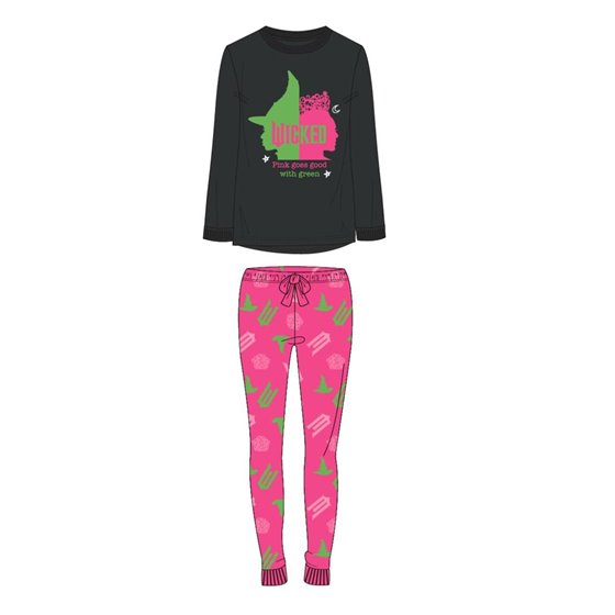 Pijama Largo Single Jersey Wicked Cerdá S-xxl: 2,3,3,2,2