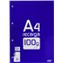 Recambio FIRMÓ A4 100 Hojas 100 g. 4T Modelo Cuadros 4 mm.