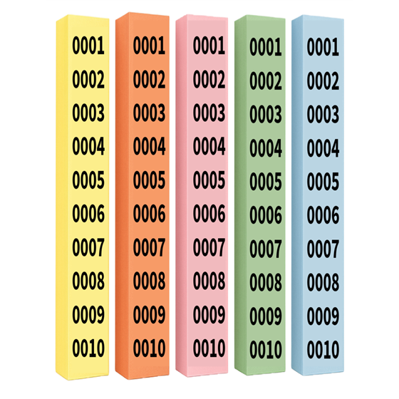 Tiras Rifa LOAN Números 1 al 3.000