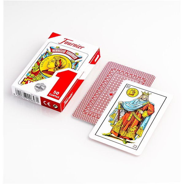 Baraja Española 50 Cartas FOURNIER Nº 1 Con Caja De Cartón
