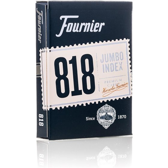 Baraja Poker Inglés 55 Cartas FOURNIER Nº 818 Con Caja De Cartón