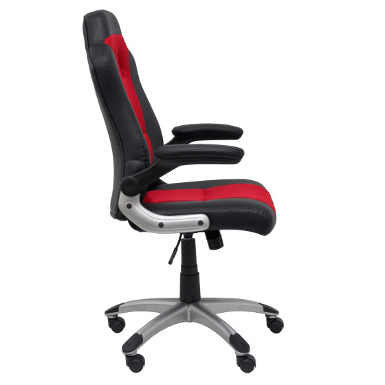 Silla gaming Talave similpiel negro y rojo.