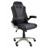 Silla gaming Talave similpiel negro y gris