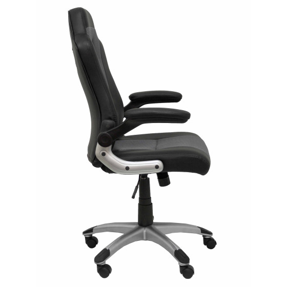 Silla gaming Talave similpiel negro y gris