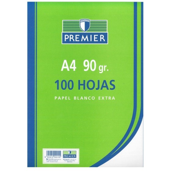 Papel TAURO Extra 90 g. Din-A4 Paquete x100 Hojas