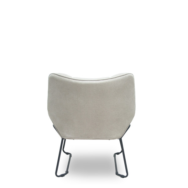 Sillón de espera Opti526 tela beige