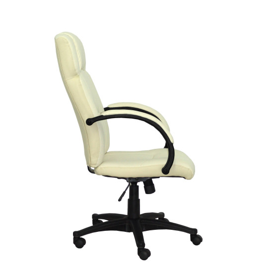 Sillón Munera similpiel crema