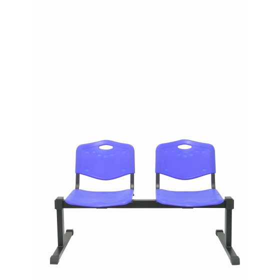 Bancada Iso plastic 2 plazas PVC color azul