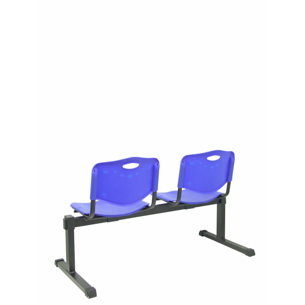 Bancada Iso plastic 2 plazas PVC color azul